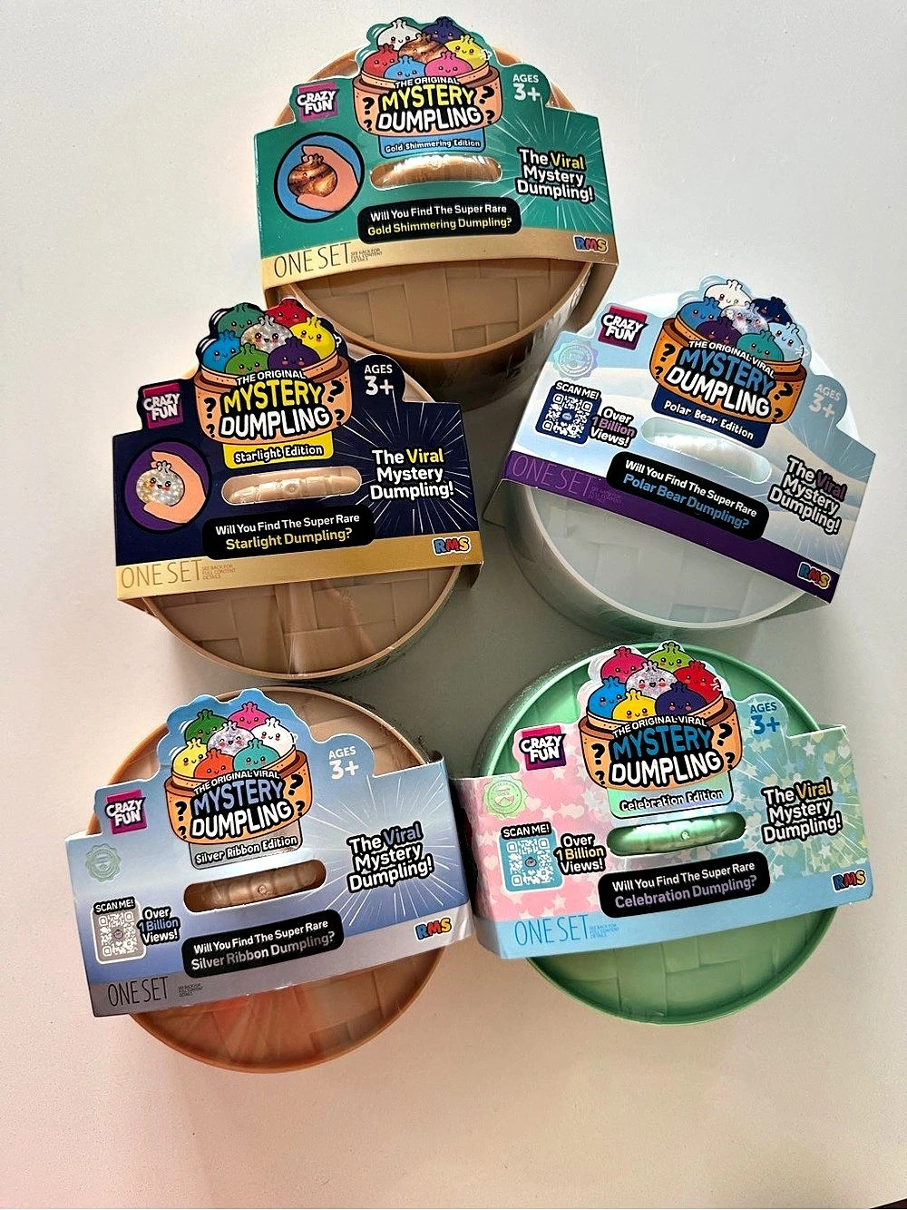 Newest ✨ RMS Dumpling Squishy Bundle of 5 NWT